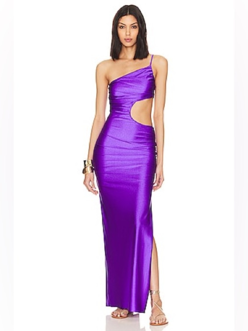 BAOBAB X Revolve Luzia One-Shoulder Cut Out Dress in Púrpura Purple size Small